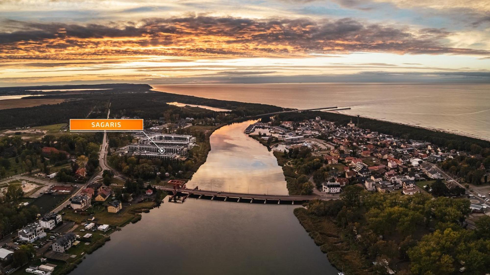 Apartamenty Sun & Snow Sagaris Z Basenem Dziwnow Bagian luar foto